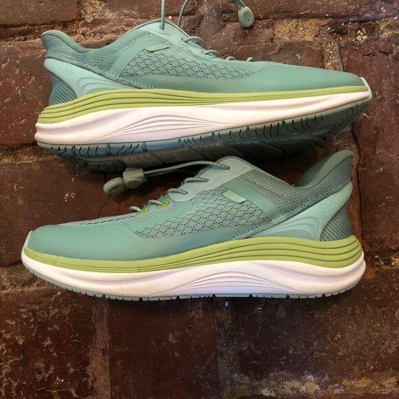 Kizik London Surf Spray Granite Green Womens Athletic Sneaker Sz 9 Slip On - Picture 4 of 16